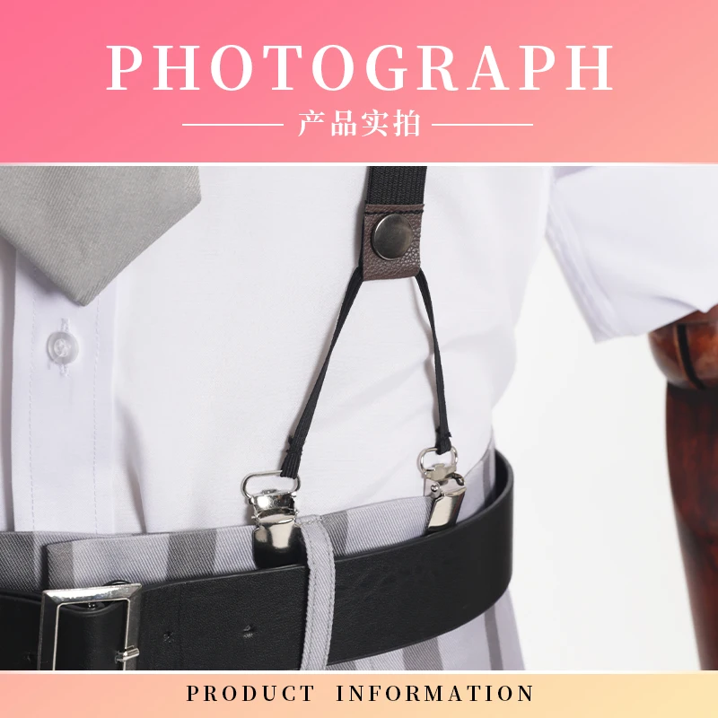 

Anime Beastars Legosi Cosplay Costume Adluts Men Uniform Cool Suit Grey Wolf Costume Outfit