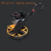 New Arrival 60 Type Gasoline Edger Edging Machine Walk Behind Concrete Trowel Machine Troweling Machine 600mm Working Diameter
