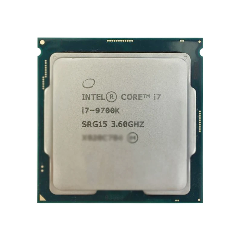Процессор Intel Core I7 9700 с термопастой процессор 9700K 9700KF 9700F i7 9-го поколения детали
