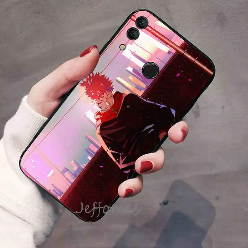 

Jujutsu Kaisen Anime Phone Case For Huawei Honor view 7a5.45inch 7c5.7inch 8x 8a 8c 9 9x 10 20 10i 20i lite pro