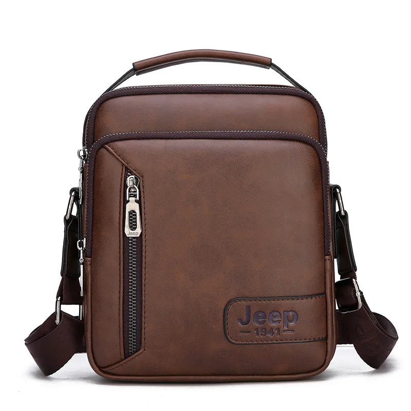 Роскошная брендовая винтажная сумка мессенджер мужская кожаная на плечо