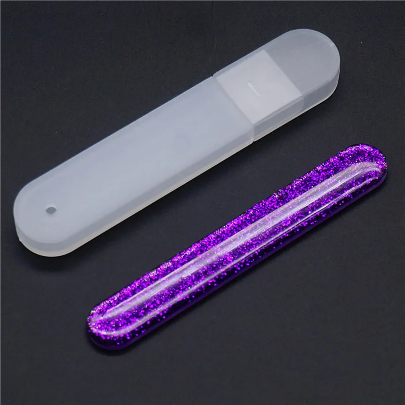 

Professional Nami Glass Nail File Colorful Crystal Polishing File Glass Nail Art Manicure File Women Girl Polishing Nail Tool