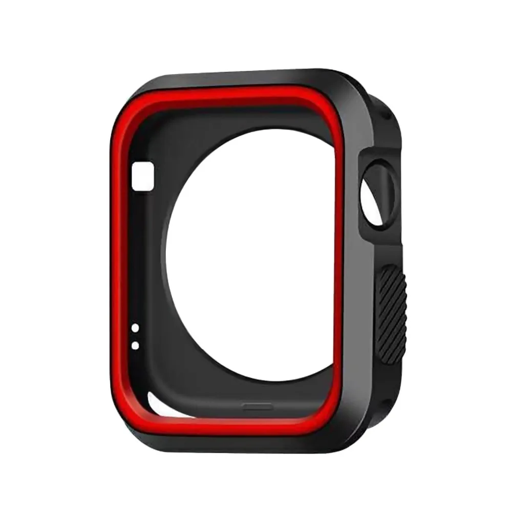 Besegad мягкий силиконовый защитный чехол-бампер для Apple Smart Watch iWatch серии 1 2 3 38 мм 42