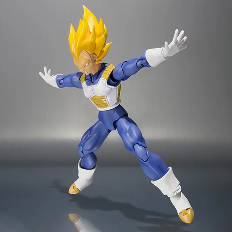 

Original BANDAI DRAGON BALL Z Vegeta Anime Figure Super Saiyan Action Figure Collection Model Toys For Kids Gifts