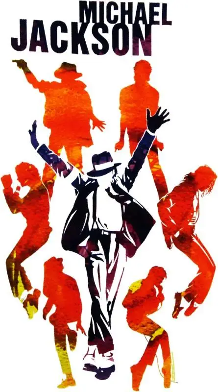 

Creative Design Michael Jackson Silhouettes T-Shirt. Summer Cotton Short Sleeve O-Neck Mens T Shirt New S-3XL