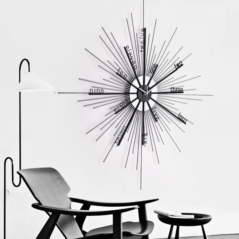 

Accessories Modern Watch Horloge Murale Grande Taille Zegar Large Relogio De Parede Reloj Pared Saat Klok Digital Wall Clock