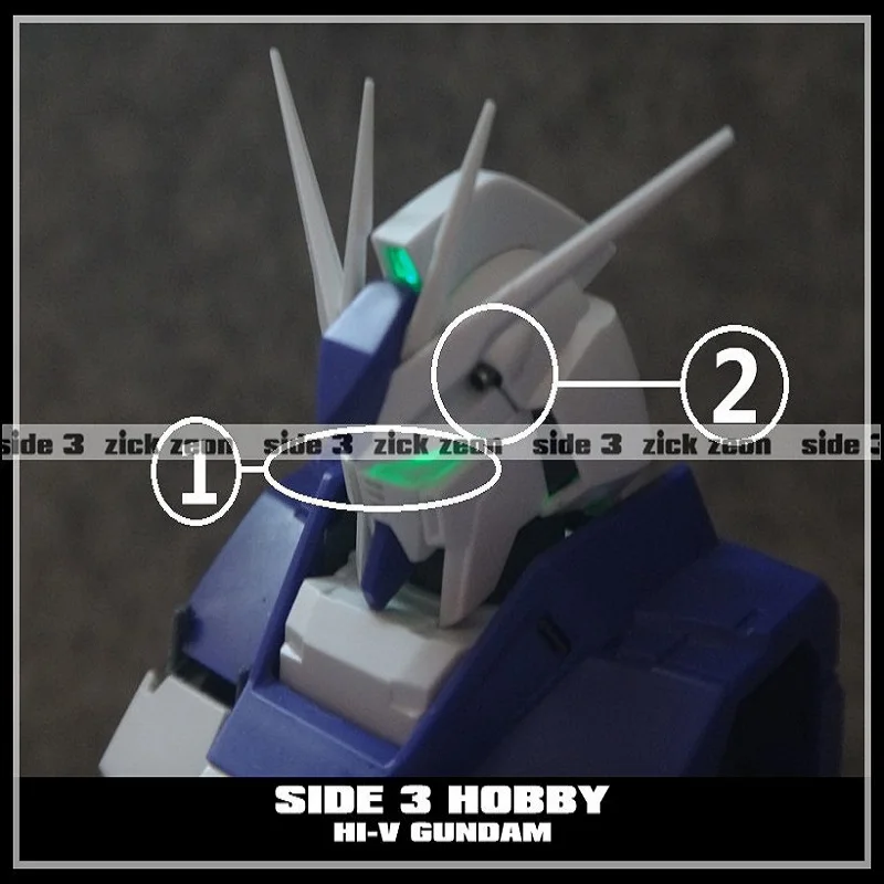 Детали для металла набор деталей ДЛЯ BANDAI NEW MG 1/100 V2 Hi-Nu Gundam Ver. Комплект модели Ka |