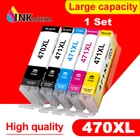 Картриджи INKARENA для принтеров Canon PGI470, CLI471, 470, PIXMA MG6840, MG5740, TS5040, TS6040, заполняемый чернилами картридж для принтеров с возможностью перезаправки на 124 дюйма