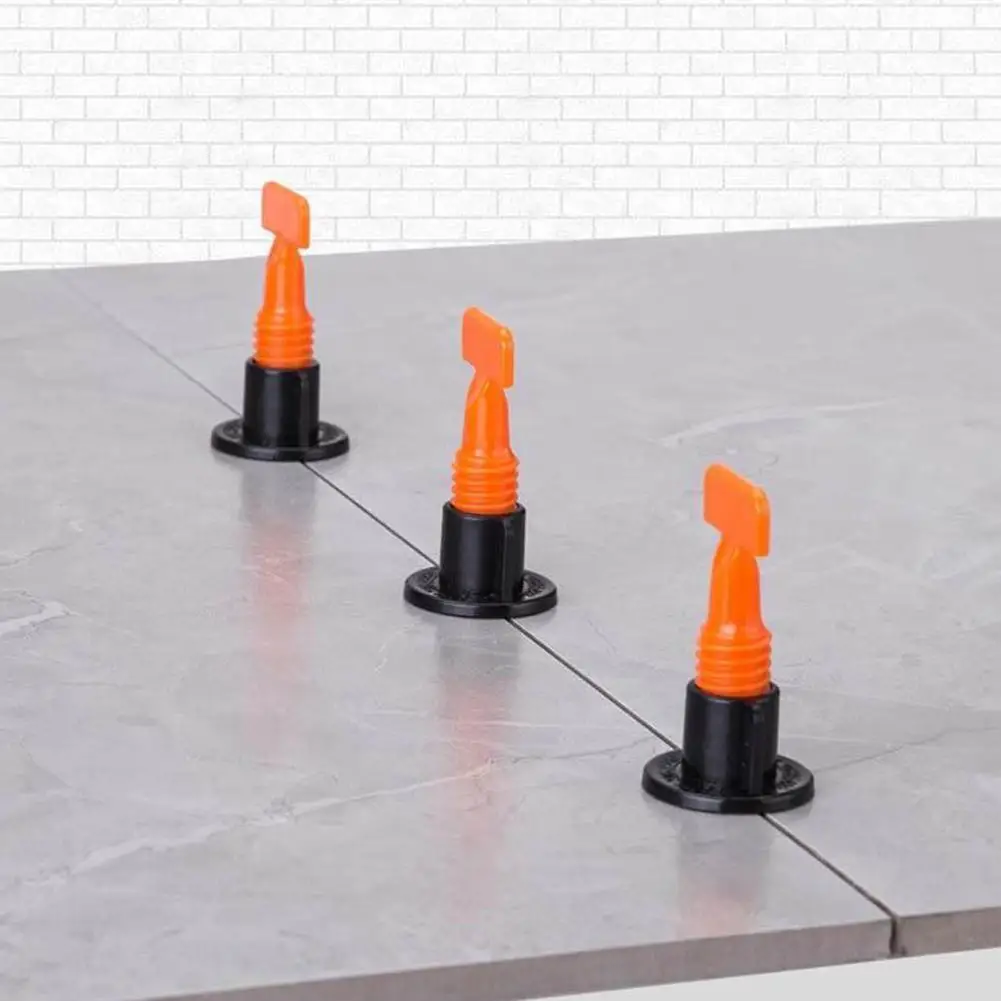 

50 pÃ§s/10pÃ§s/ level wedges tile spacers For wall floor locator spacers system leveler tile carrelage spacer E1G0 tile plier S0G4