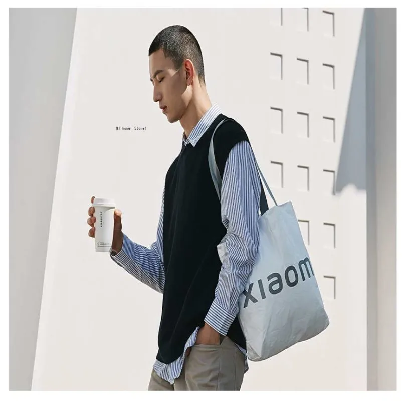 Новинка Прочная Большая Сумка Xiaomi Mi Eco для мужчин и женщин складные сумки на ремне