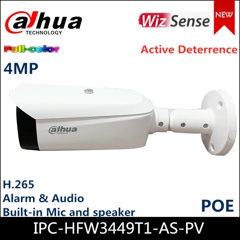 Новинка товары от производителей по низким 4MP IP Камера IPC-HFW3449T1-AS-PV полноцветная