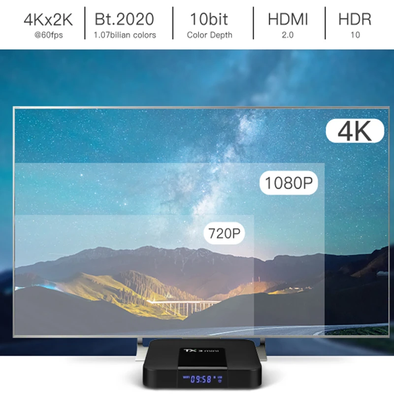 ТВ приставка TX3 mini на Android 8 1 2 + 16 ГБ 4 ГГц Wi Fi|ТВ-приставки и медиаплееры| |