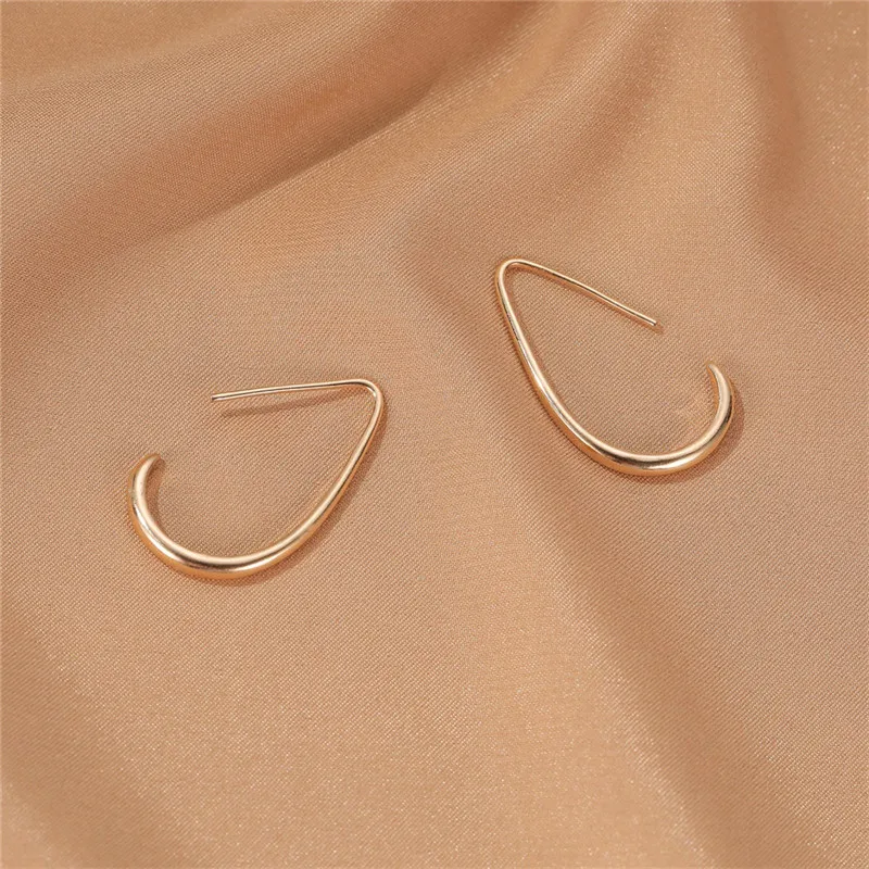 Простой Южная Корея в форме капель воды сережка элегантное крутое универсальные
