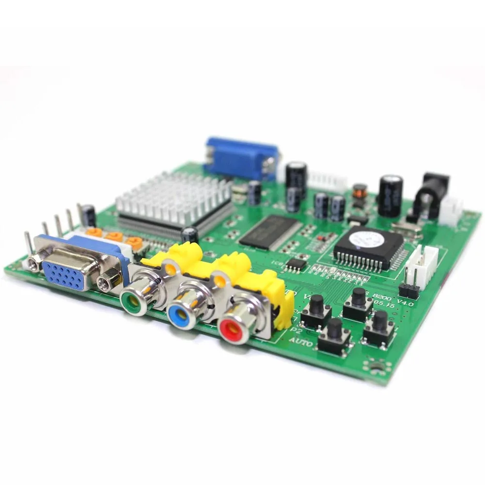 GBS8200 CGA/EGA/YUV/RGB к VGA аркадная игра HD видео конвертер доска KQS8|Кабели VGA| |