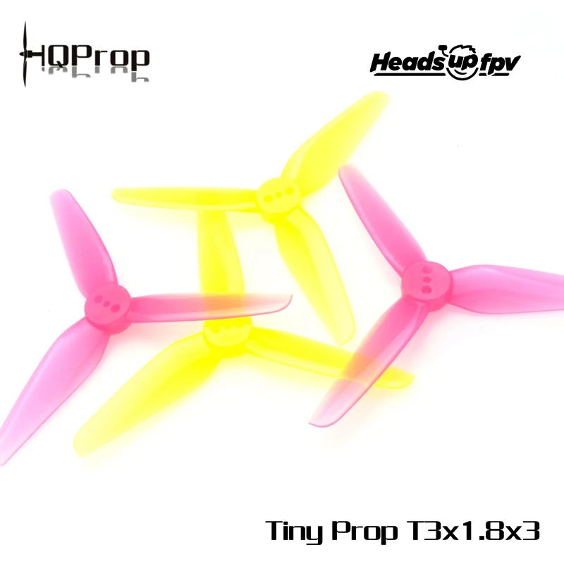 HQPROP T3X1.8X3 3018 3-лопастной PC Пропеллер для RC FPV Racing Фристайл 3 дюймов Cinewhoop Канальные