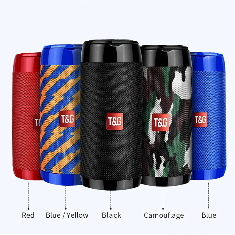 Колонка портативная Bluetooth мини колонка с fm радио водонепроницаемый сабвуфер