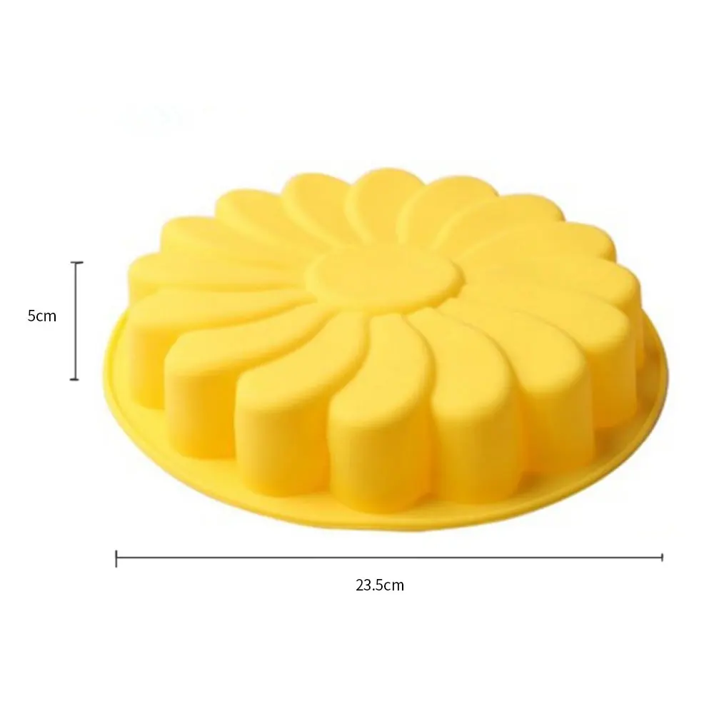 

DIY 3D Fondant Silicone Cake Molds Sunflower Baking Dish Bakeware Cookie Mould Pastry Cake Decorating Tool Kitchen Accessories