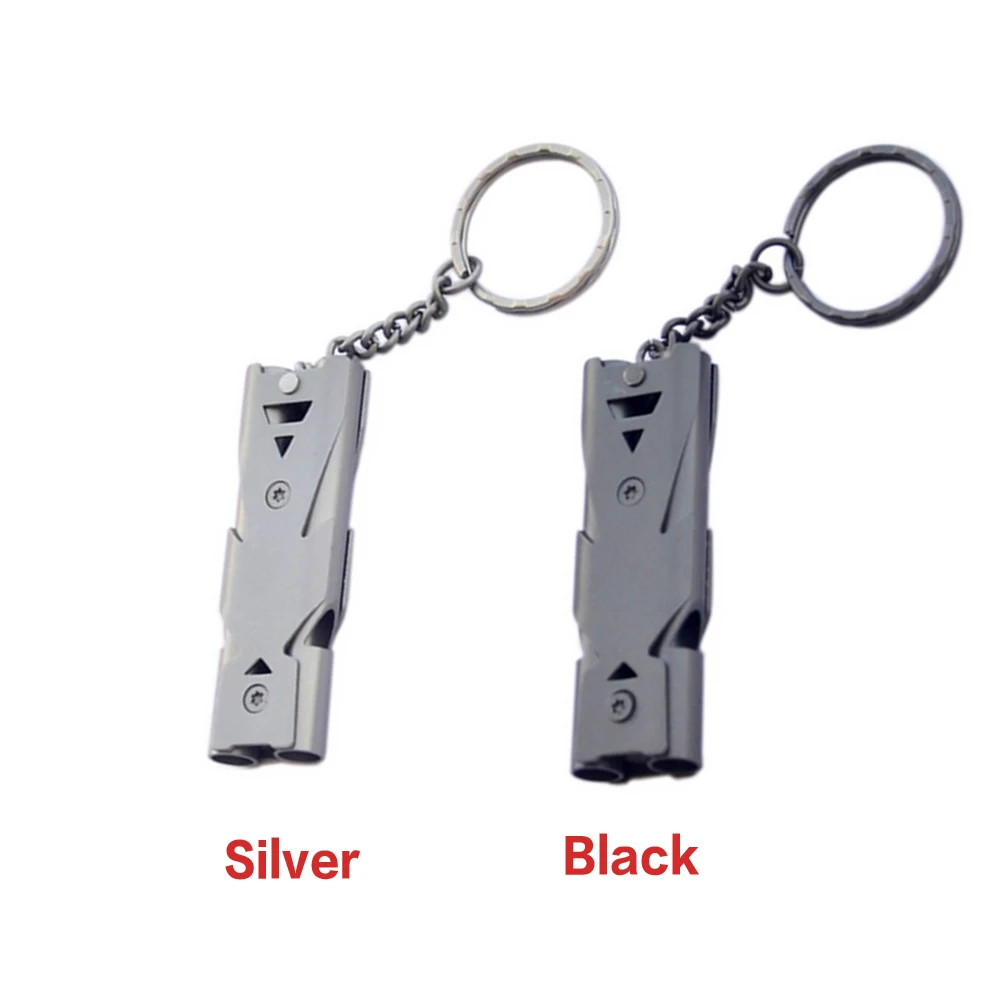 

150db Volumn Double Tube High Decibel Outdoor Survival Whistle Soccer Football Basketball Hockey Referee Whistle