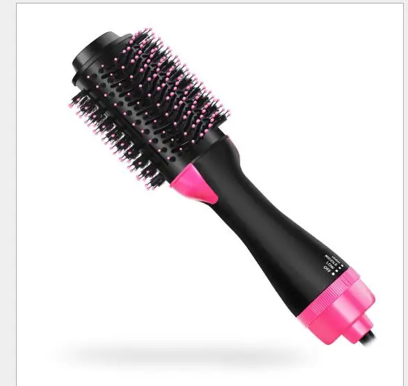 3 в 1 многофункциональный фен для волос и вольюмайзер вращающаяся щетка ролик