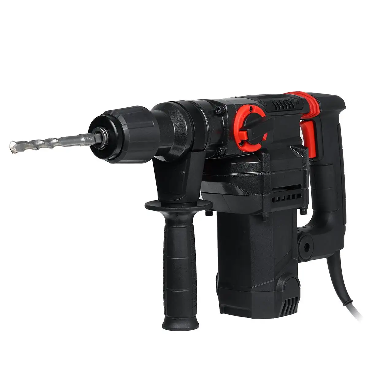 

Professional Industrial Electric Drill Hammer Impact 220V 4980W Multifunctional High Power Rotary Hammer Puncher Demolition
