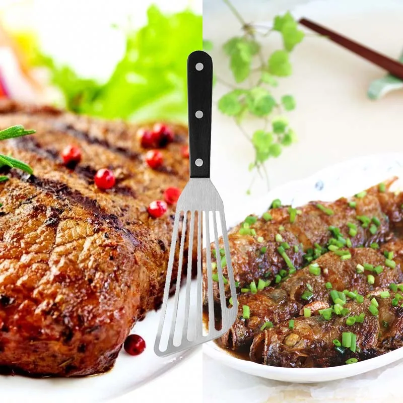 TEENRA инструменты для приготовления барбекю шпатель жарки кухонный стейк жареная
