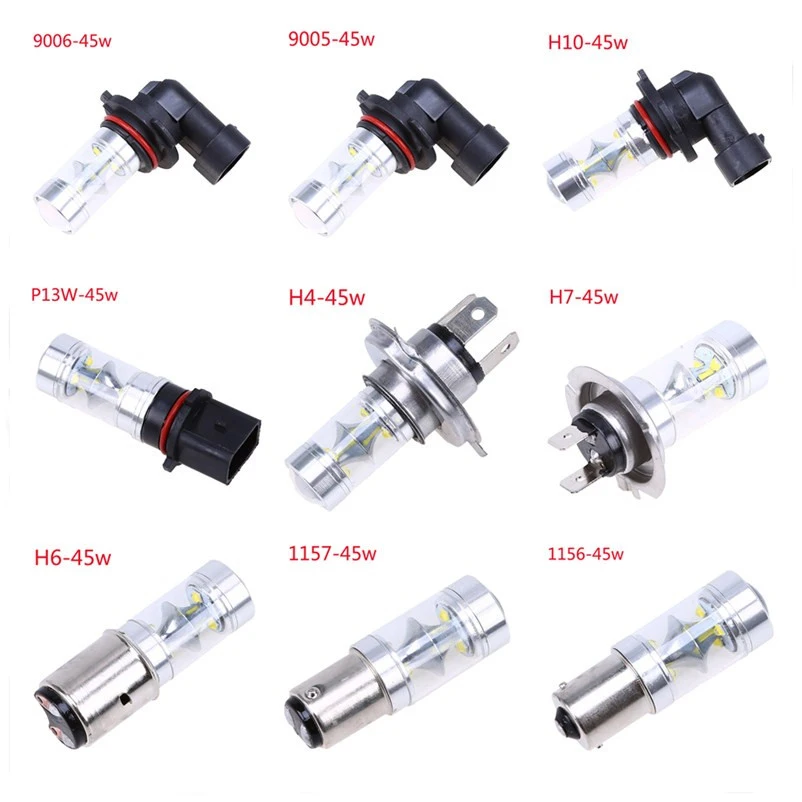 POSSBAY 1 шт. 45 Вт Автомобильные фары дневного света светодиодный парковка