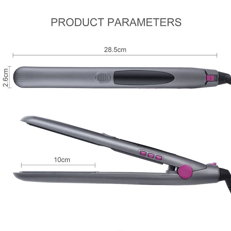 Выпрямитель для волос Профессиональный термостатический утюжок с ЖК дисплеем