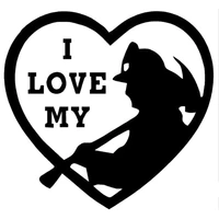 car stickers i love my workers interesting pattern decals pvc high quality car stickers decoration accessorieszww049715cm15cm