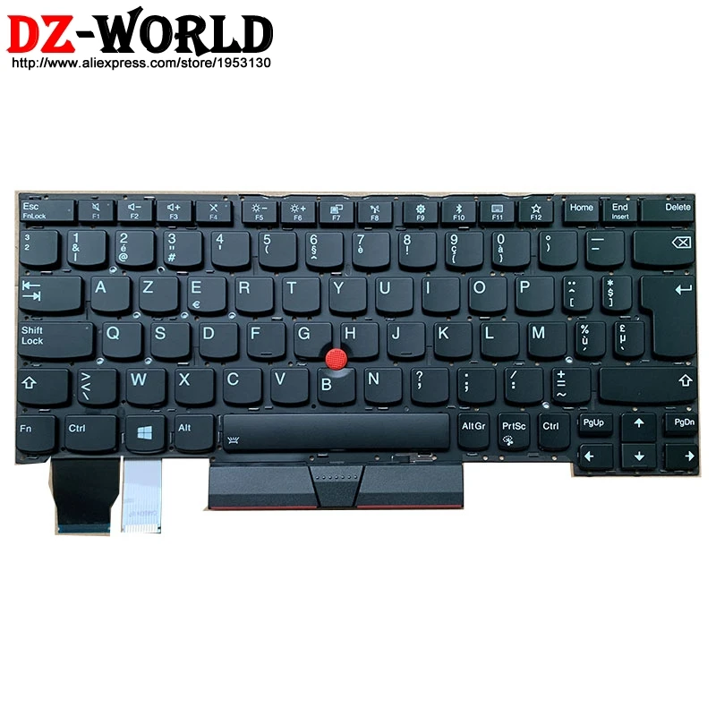 Новая Оригинальная клавиатура BE Бельгия с подсветкой для Lenovo Thinkpad X390 Yoga ноутбука