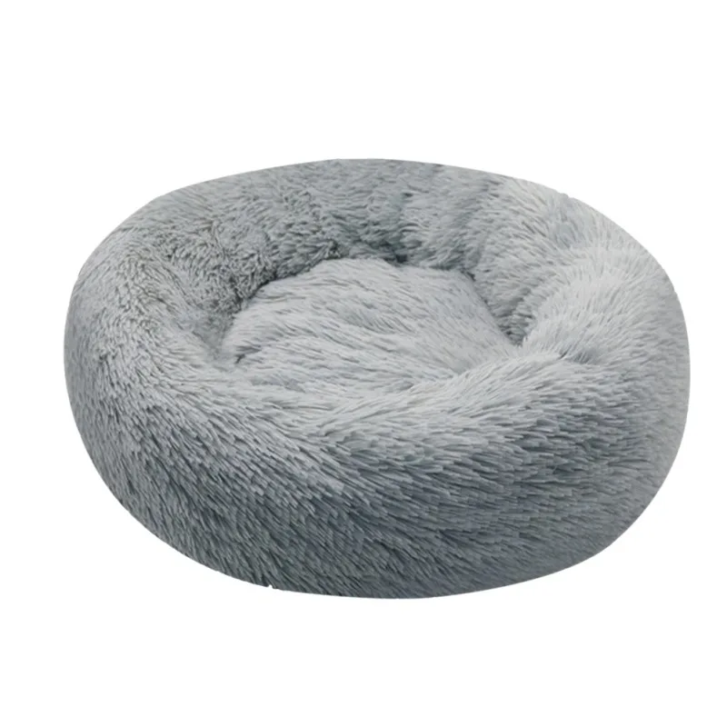 

Luxury Long Plush Bed Dog Bed Basket Calming Bed Pet Kennel Cats House Sofa Fur Cat & Dog Bed For Small Medium Large Dog