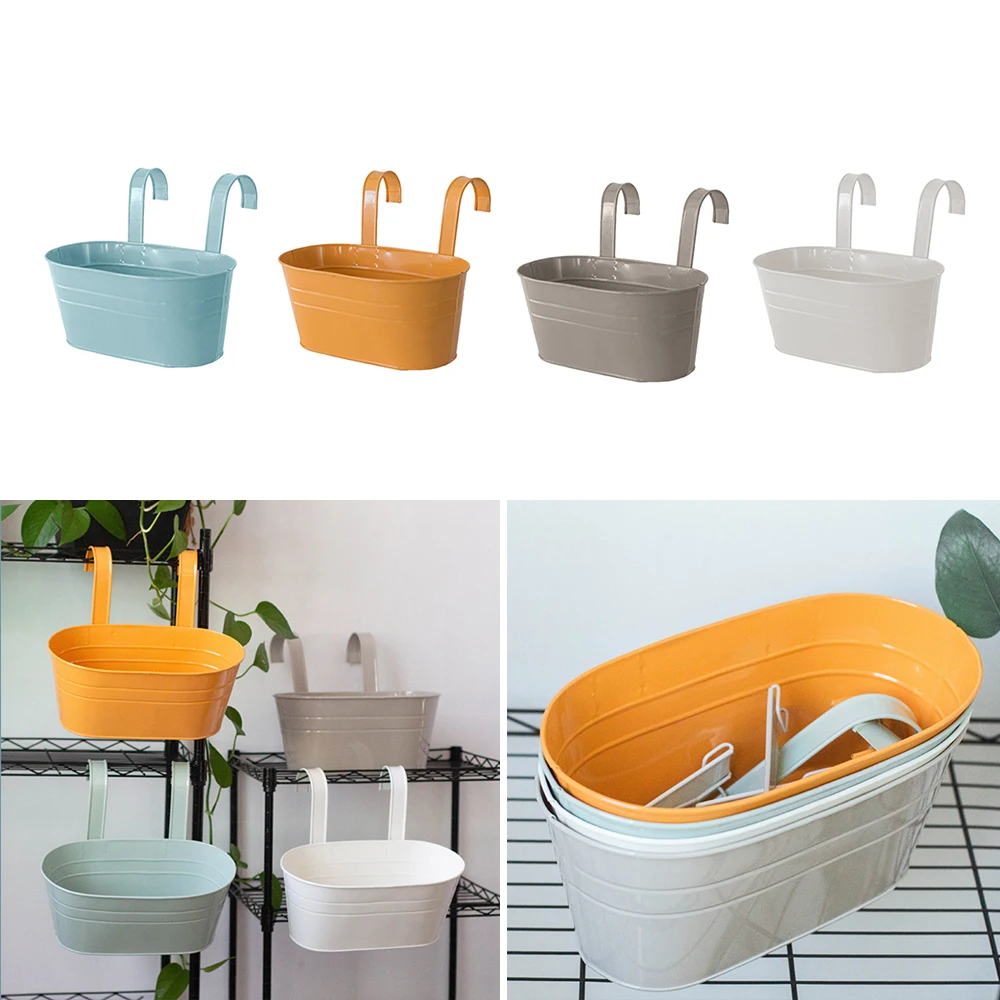 Съемные подвесные крючки для цветочных горшков настенные горшки держатель