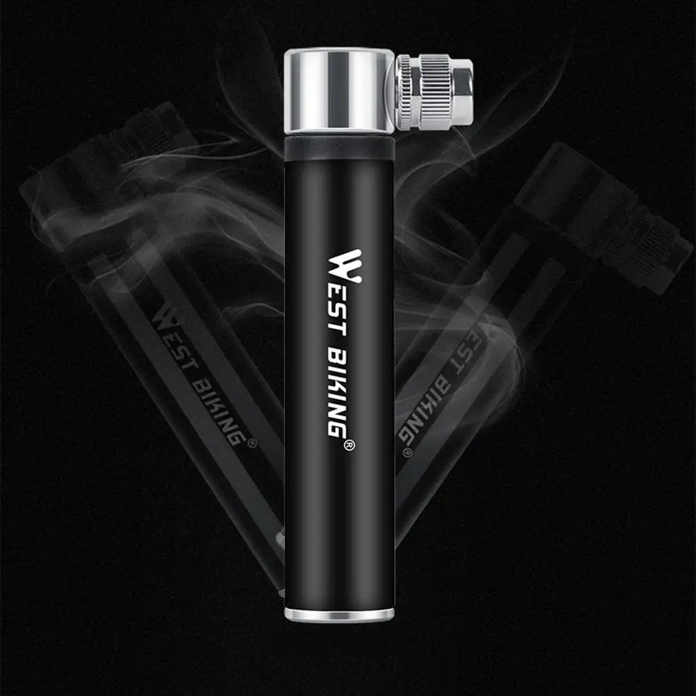 WEST BIKING мини велосипедный насос ручной воздушный для велосипеда шиномонтажный AV/FV