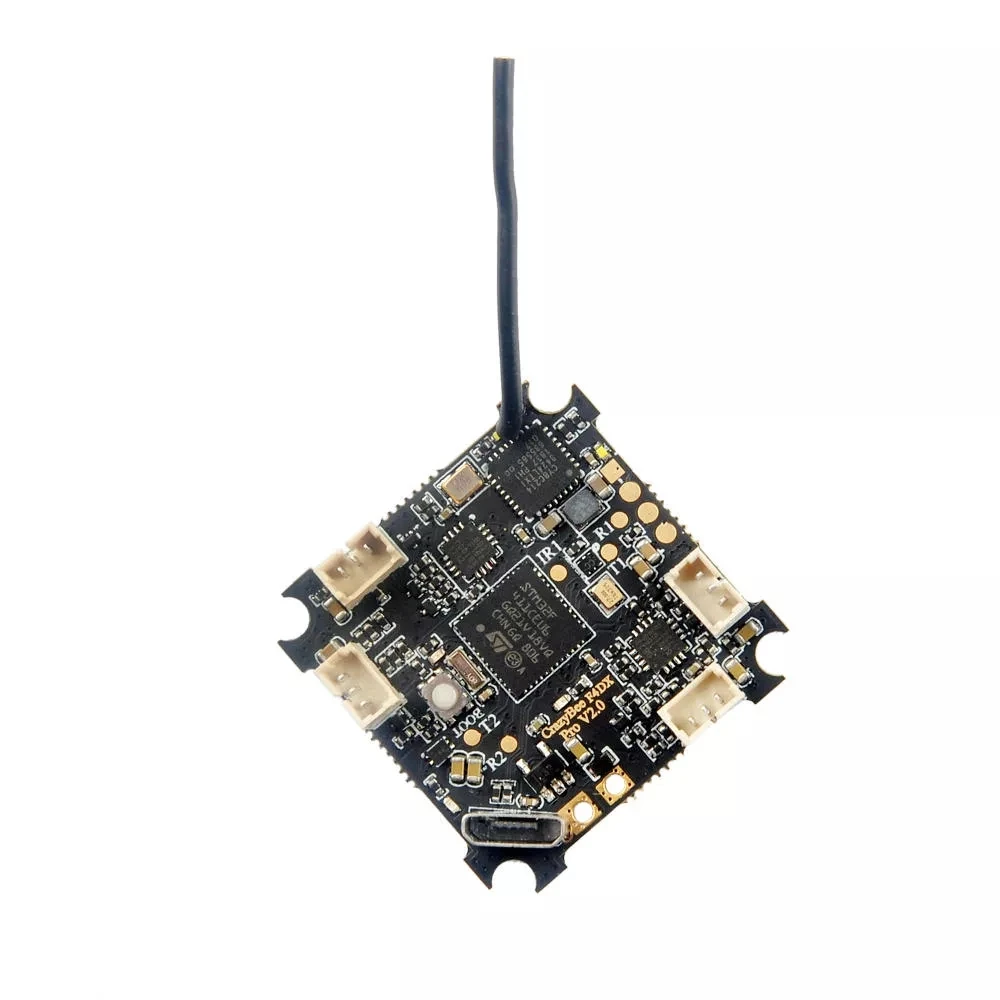 Happymodel Crazybee F4 PRO V2.1 2-3S Контроллер полета 5A ESC и совместимый с DSM2 Frsky Flysky RX для