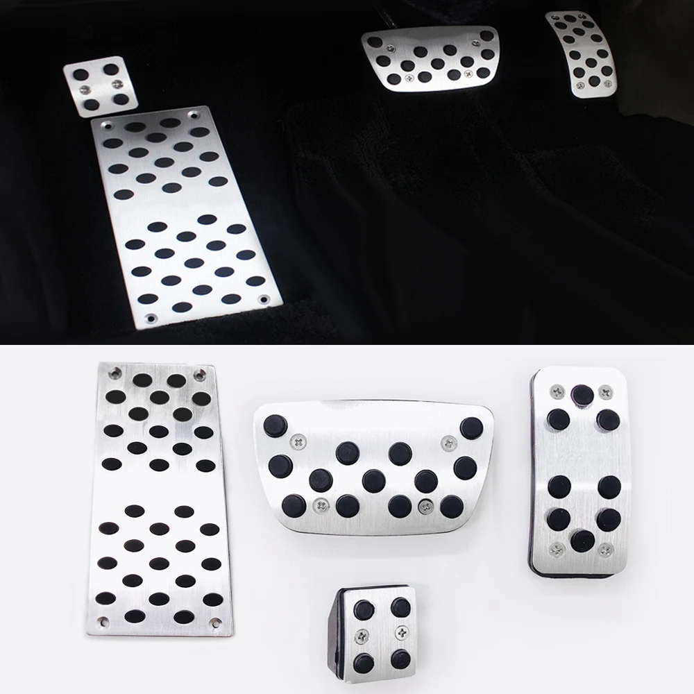 

For Toyota Highlander Kluger 2013-2017 Non-drilling Car Gas Fuel Brake Pedal Accelerator Cover Pad Case Trim Frame Accessories