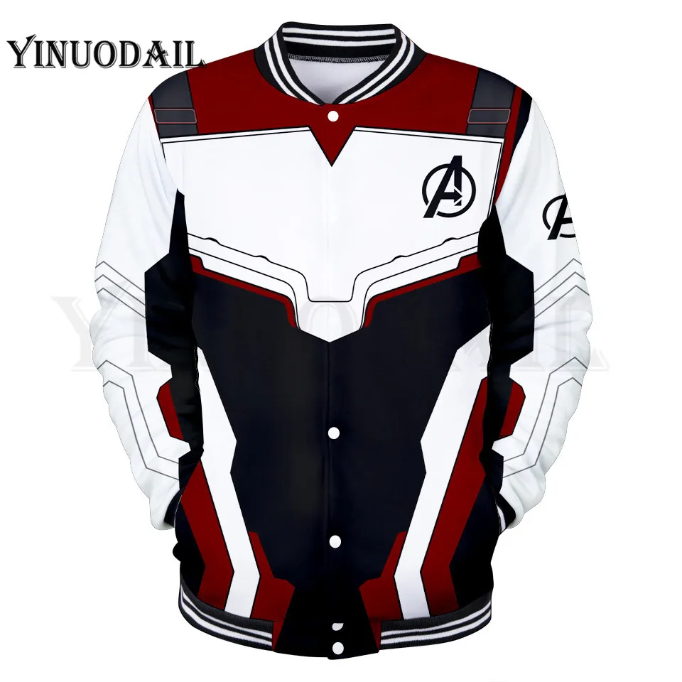 Jacket A Marvel Мстители игры 3D куртки для мужчин Уличная хип хоп Теплые повседневные кофты толстовки детские куртки с принтом - Цвет: Jacket A