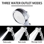 Распылитель для душа, насадка для душа высокого давления, регулируемый распылитель из АБС-пластика для ванны, аксессуары для ванной