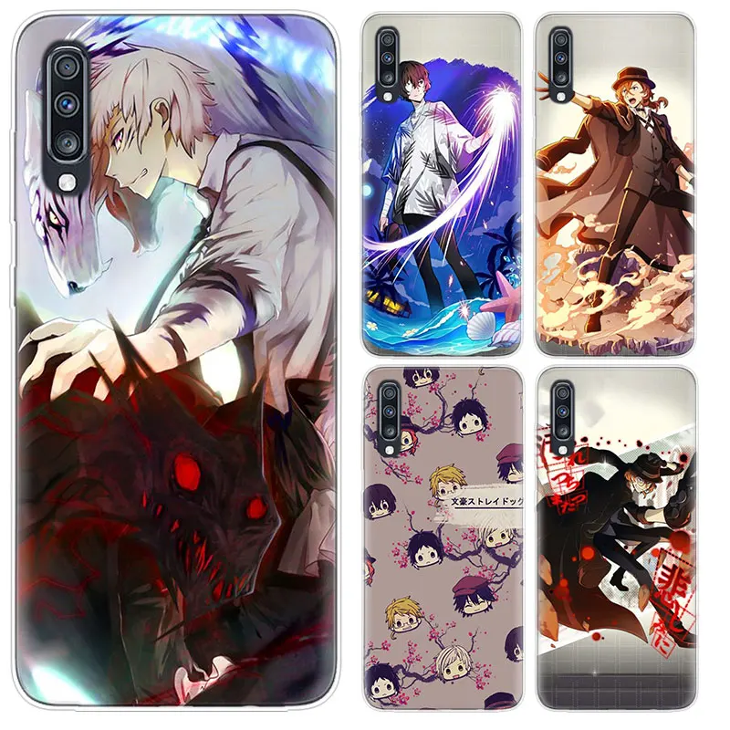 

Anime Bungou Stray Dogs Case For Samsung Galaxy A50 A51 A70 A71 A41 A31 A21 A11 A30 A40 A20 A10 A10E A20E Transparent Cover