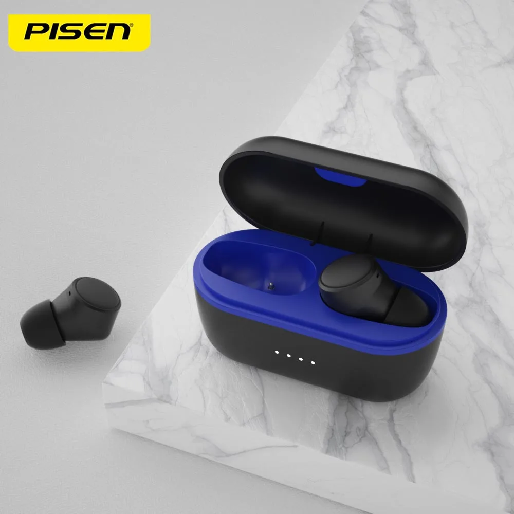 PISEN беспроводного bluetooth (голубой зуб) наушника 5 0 спортивные вкладыши