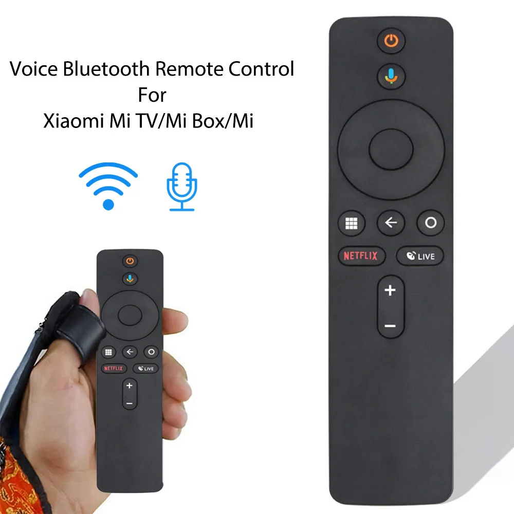 

Voice Bluetooth Remote Control For Xiaomi Mi TV/Mi Box Voice Smart Remote Control With The Google Assistant Control