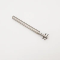 saxophone key cover adjustment wrench silver tool steel material strong impact resistance and torque