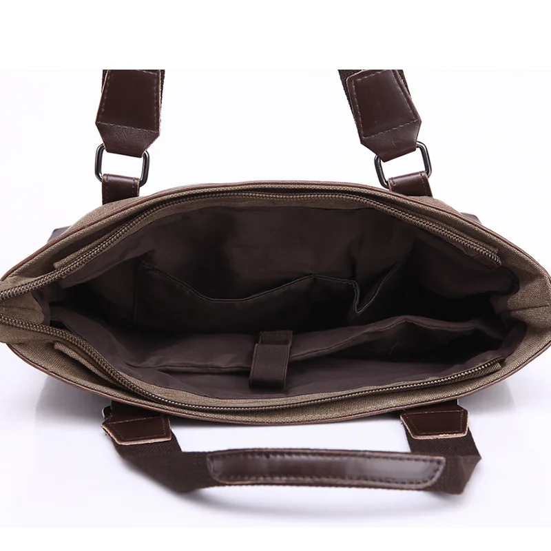 

Business Canvas Bag Portable Worn Dual-use Bag Han Edition Men's Personality Bag Manufacturers Selling Travel Briefcase