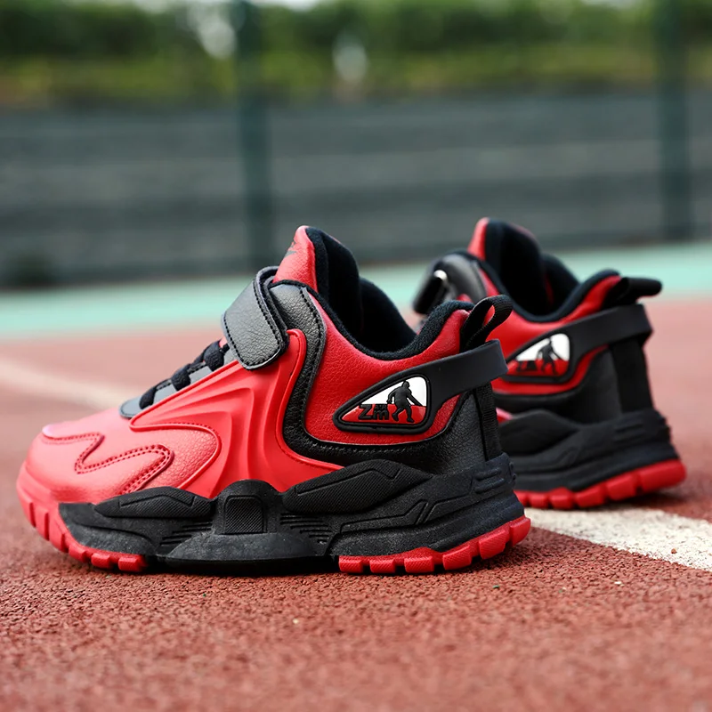 Осенне-зимняя детская Баскетбольная обувь теплые баскетбольные ботинки для