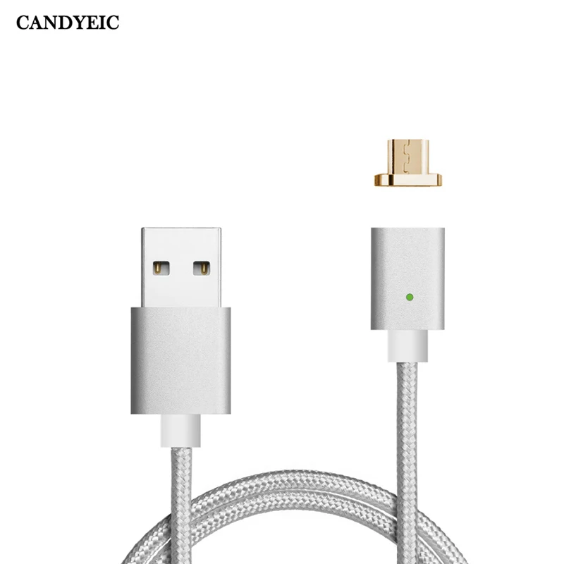 CANDYEIC Micro Магнитный зарядный кабель для Xiaomi Redmi 6Pro 6 5 4 3 2 адаптер USB 0 Зарядное