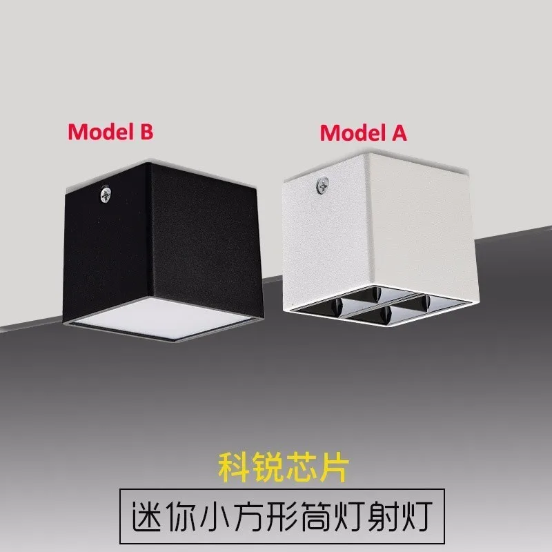 구매 벽 장착 8W LED 미니 통 밝기 조절 COB 천장 스포트 라이트, AC 110V-240V 홈 바 룸 고정 장치 블랙 화이트