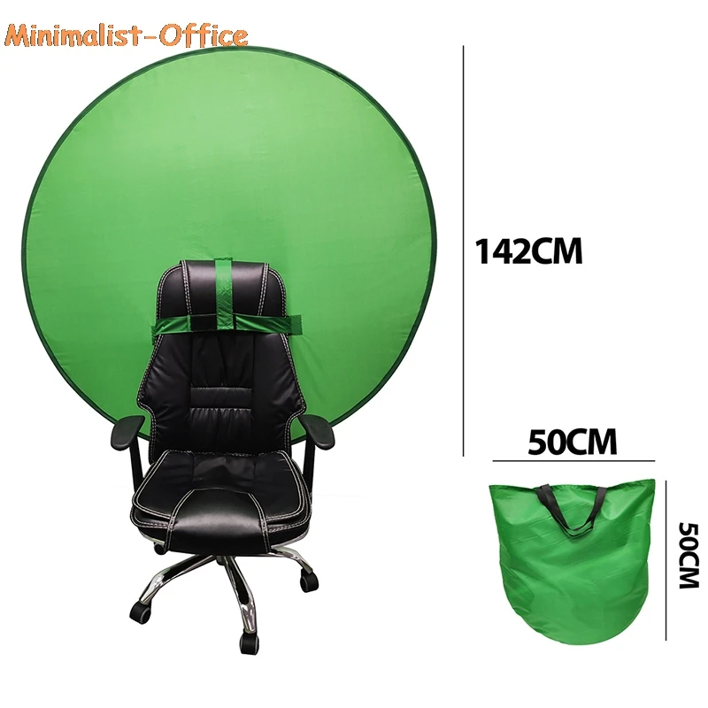 Photo Collapsible Reversible Popup Green Blue Screen 2in1 Background Panel