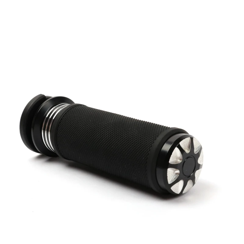 Мотоциклетные ручки 1 дюйм 25 мм из алюминия и резины для Harley Sportster XL 883 1200 Touring Dyna