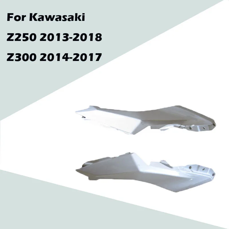 Неокрашенный задний боковой обтекатель для Kawasaki Z250 2013-2018 Z300 2014-2017 | Автомобили и
