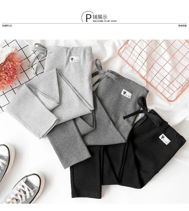 

Woman Maternity Leggings Adjustable Waist Pregnant Women Pregnancy Clothes Pants Ropa Mujer Embarazada Premama