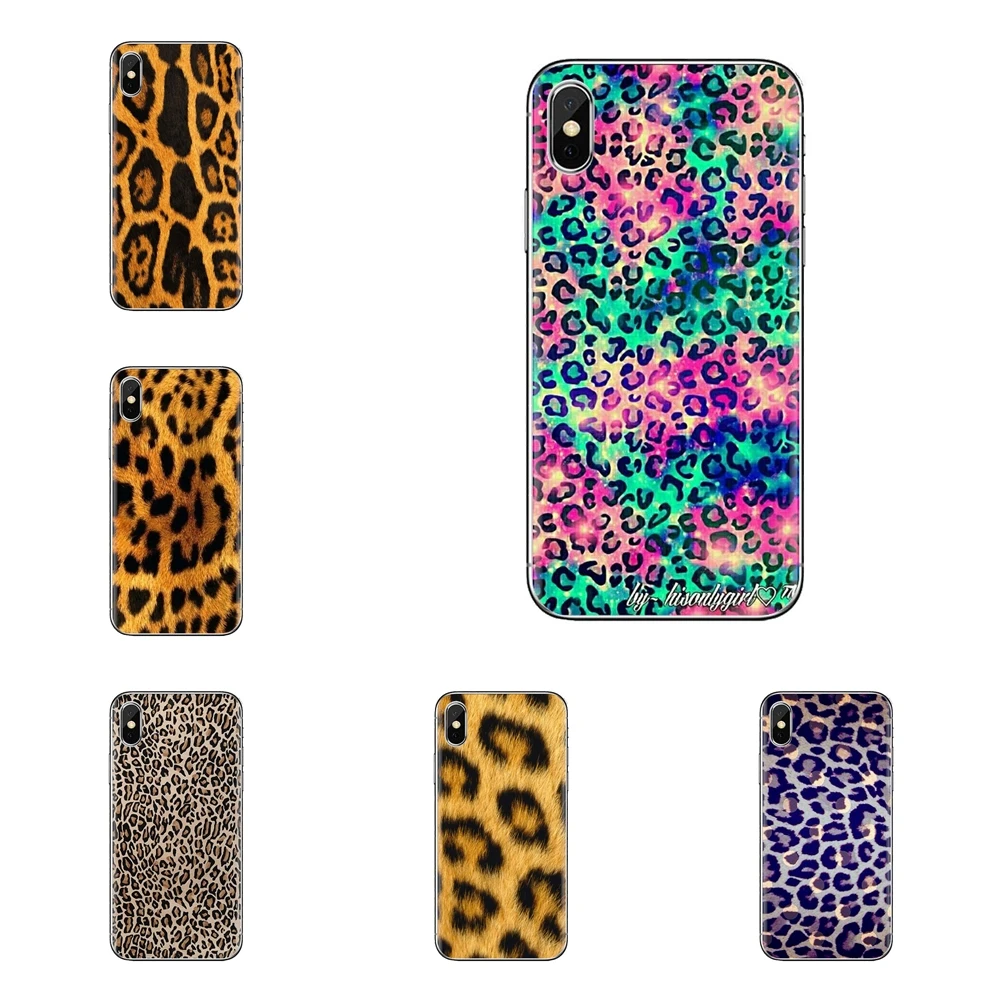 For Huawei Honor 7X V10 6C V9 6A Play 9 Mate 10 Pro Y7 Y5 P8 P10 Lite Plus GR5 2017 Leopard Soft Transparent Cases Covers |