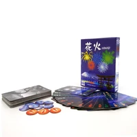hotsale 2 5 players hanabi board game cards games easy to play funny game for partyfamily